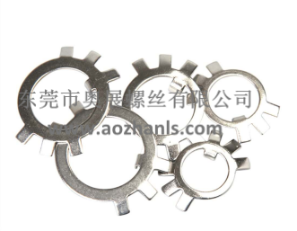 圓螺母止動墊圈